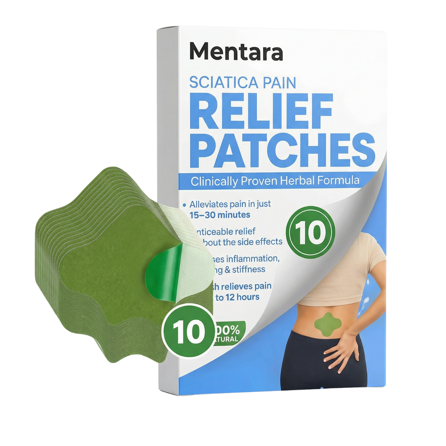 10x Pain Relief Patches